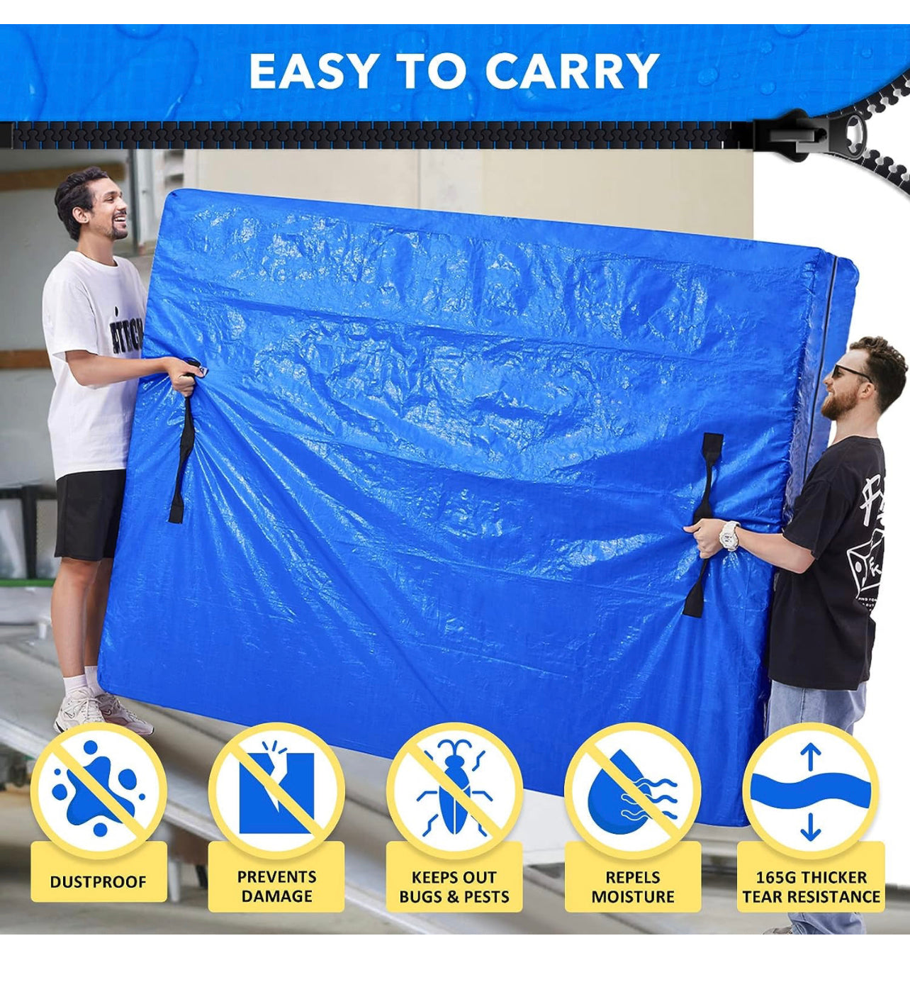 Mattress Bag for Moving and Storage